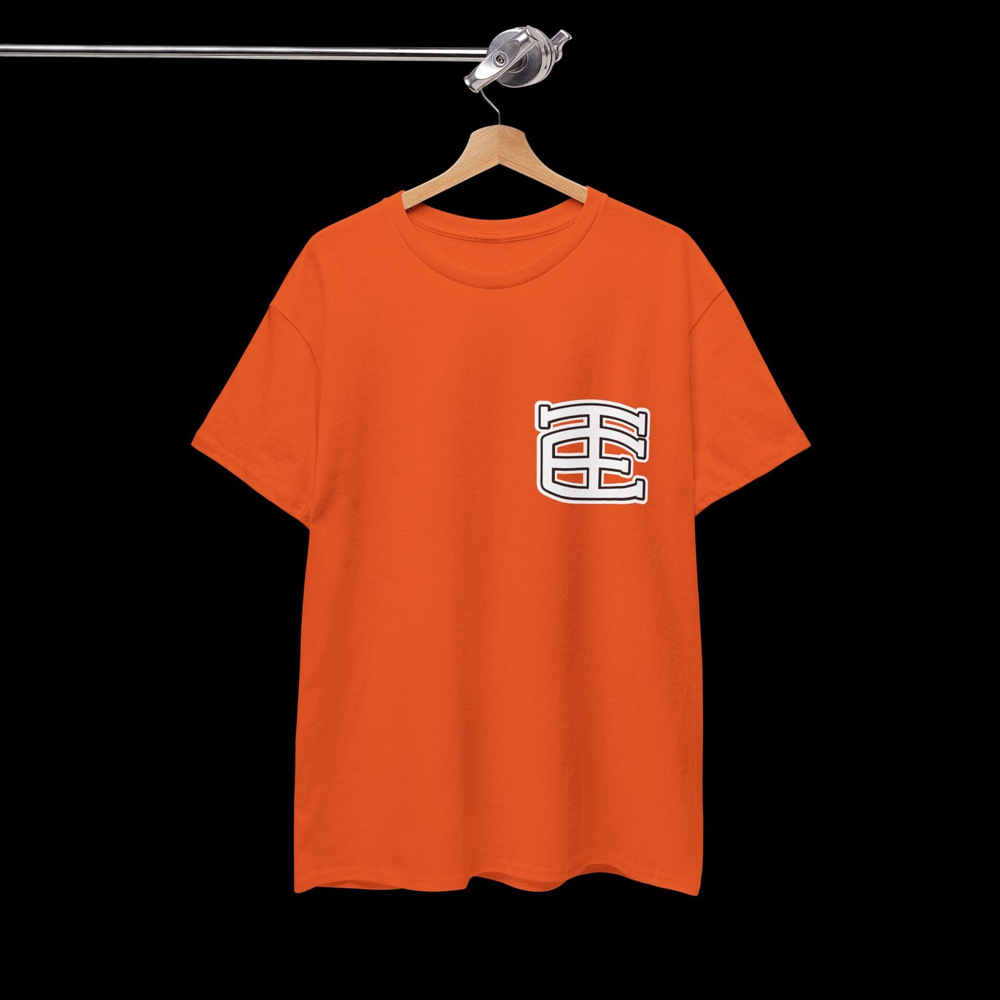 Too Easy® Monogram T-Shirt (Orange/Black)
