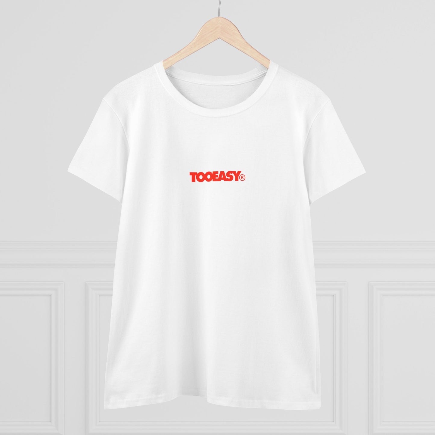 Too Easy® Wordmark Women's Midweight Cotton Tee