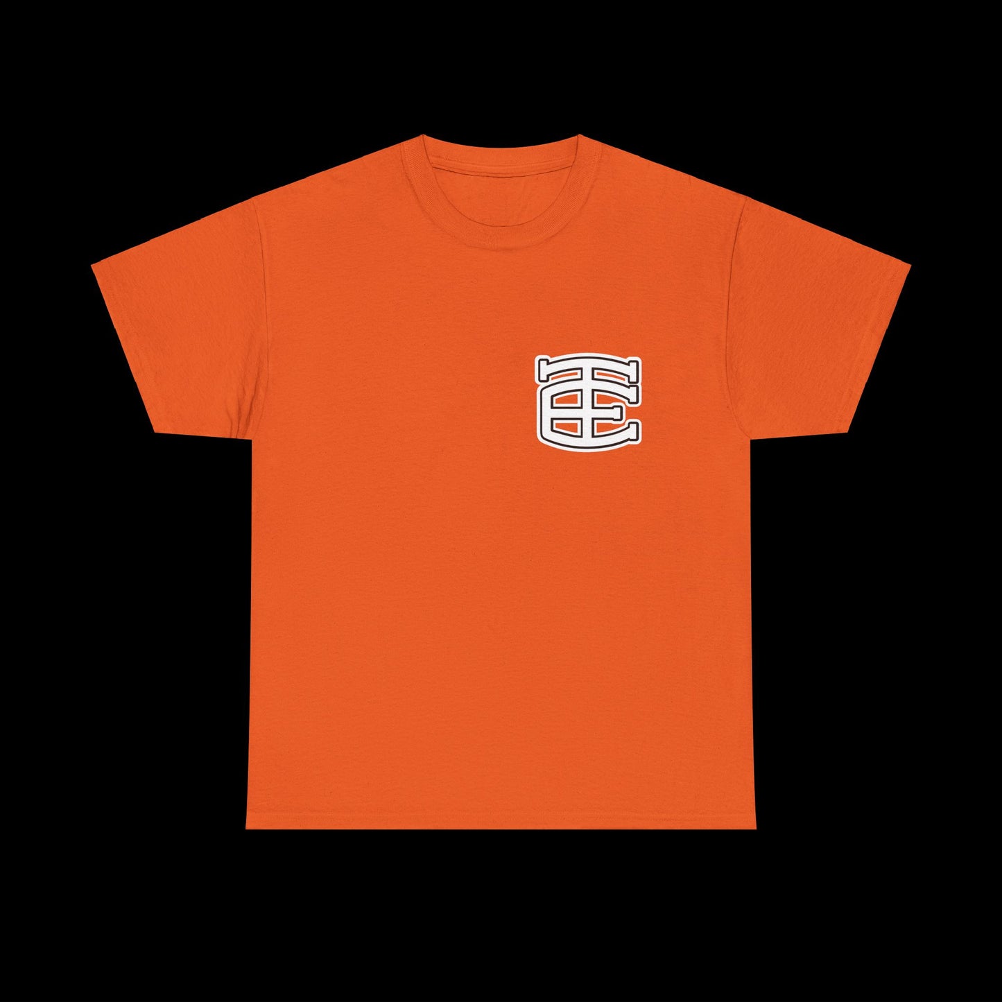 Too Easy® Monogram T-Shirt (Orange/Black)