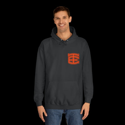 Too Easy® Monogram Hoodie (Black/Orange)