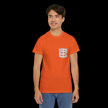 Too Easy® Monogram T-Shirt (Orange/Black)