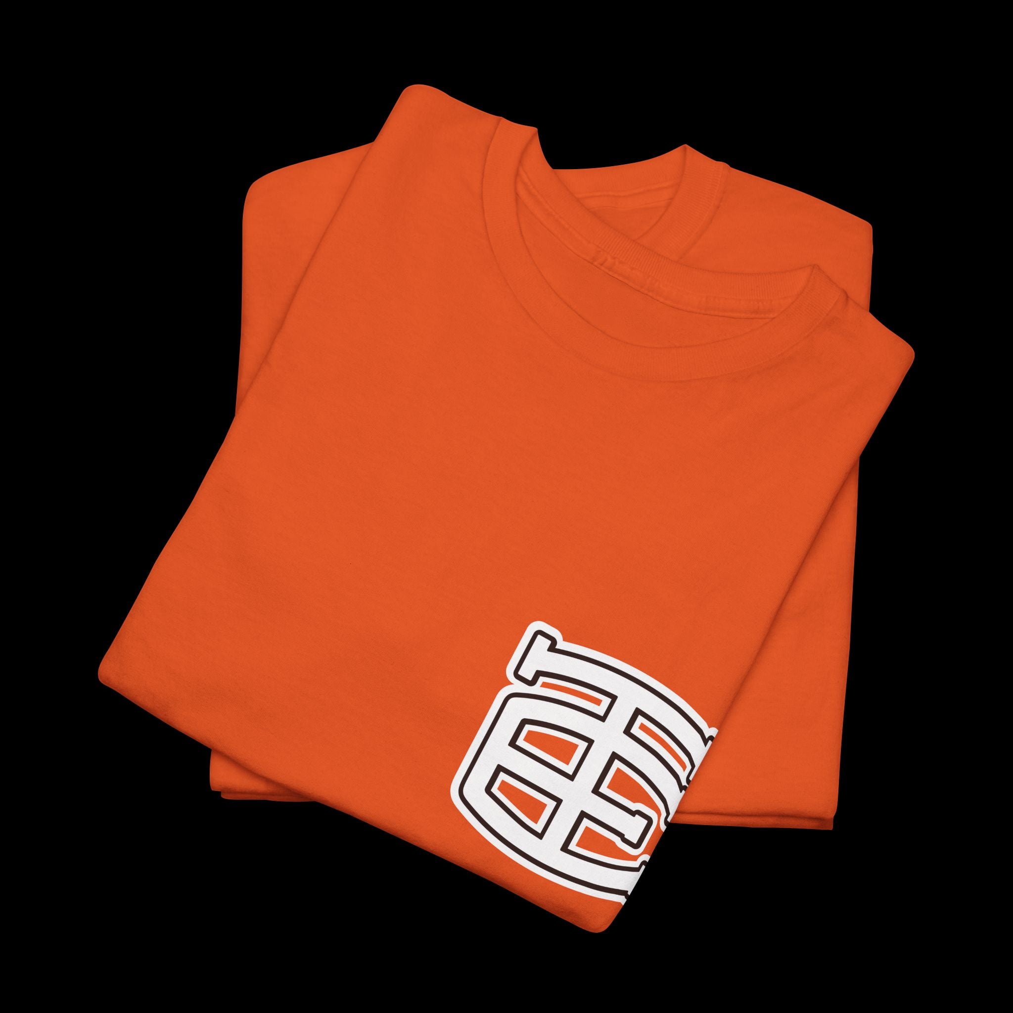 Too Easy® Monogram T-Shirt (Orange/Black) – Dat1Kat