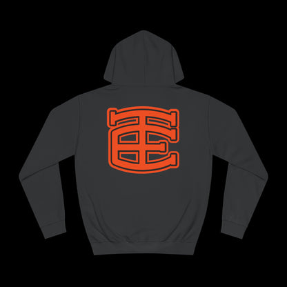 Too Easy® Monogram Hoodie (Black/Orange)