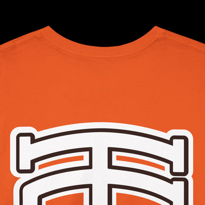 Too Easy® Monogram T-Shirt (Orange/Black)